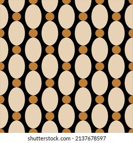 Seamless abstract geometric pattern. Vector Illustration.