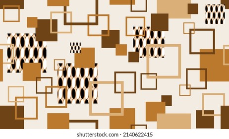 Seamless abstract geometric pattern. Vector Illustration.