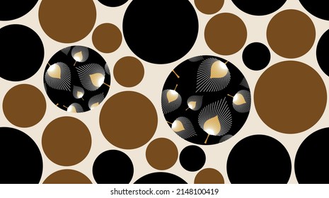 Seamless abstract geometric pattern. Vector Illustration.