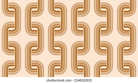 Seamless abstract geometric pattern. Vector Illustration.