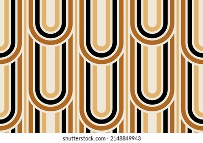 Seamless abstract geometric pattern. Vector Illustration.