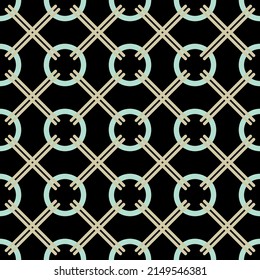 Seamless abstract geometric pattern. Vector Illustration.