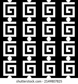 Seamless abstract geometric pattern. Vector Illustration.