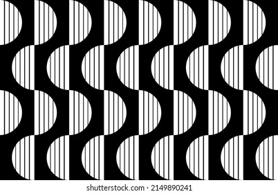 Seamless abstract geometric pattern. Vector Illustration.