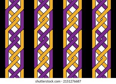 Seamless abstract geometric pattern. Vector Illustration.