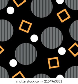 Seamless abstract geometric pattern. Vector Illustration.