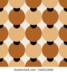 Seamless abstract geometric pattern. Vector Illustration.