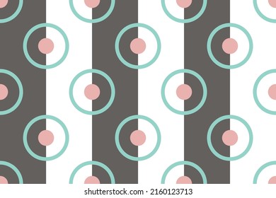 Seamless abstract geometric pattern. Vector Illustration.