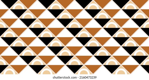 Seamless abstract geometric pattern. Vector Illustration.