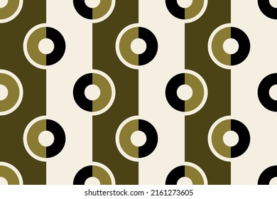Seamless abstract geometric pattern. Vector Illustration.