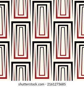 Seamless abstract geometric pattern. Vector Illustration.