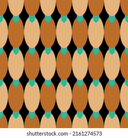 Seamless abstract geometric pattern. Vector Illustration.