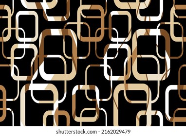 Seamless abstract geometric pattern. Vector Illustration.