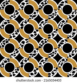 Seamless abstract geometric pattern. Vector Illustration.