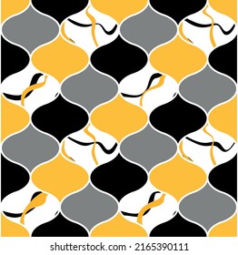 Seamless abstract geometric pattern. Vector Illustration.