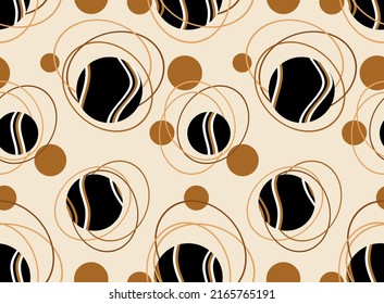 Seamless abstract geometric pattern. Vector Illustration.