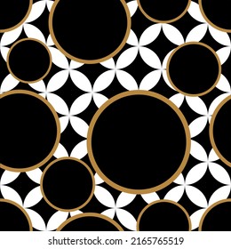 Seamless abstract geometric pattern. Vector Illustration.