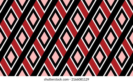 Seamless abstract geometric pattern. Vector Illustration.