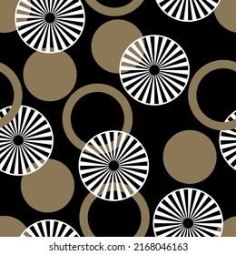 Seamless abstract geometric pattern. Vector Illustration.