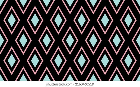 Seamless abstract geometric pattern. Vector Illustration.