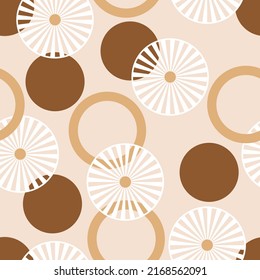 Seamless abstract geometric pattern. Vector Illustration.