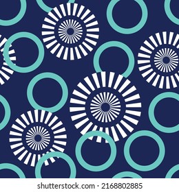 Seamless abstract geometric pattern. Vector Illustration.