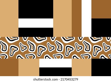 Seamless  abstract geometric pattern. Vector Illustration.