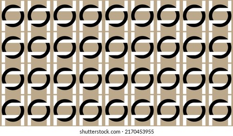 Seamless  abstract geometric pattern. Vector Illustration.