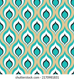 Seamless  abstract geometric pattern. Vector Illustration.