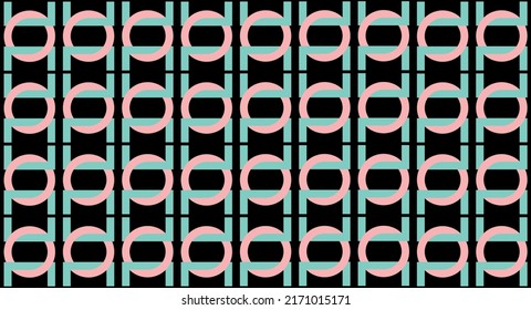 Seamless  abstract geometric pattern. Vector Illustration.
