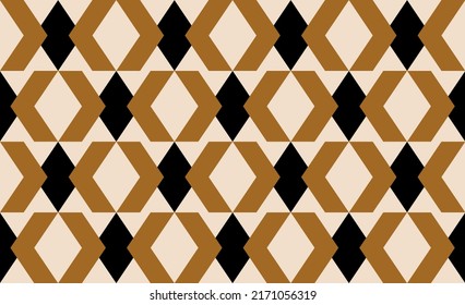 Seamless  abstract geometric pattern. Vector Illustration.