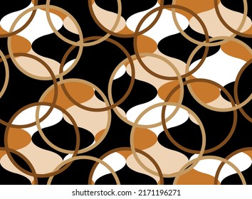 Seamless  abstract geometric pattern. Vector Illustration.