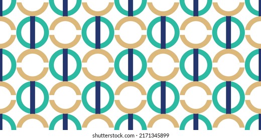 Seamless  abstract geometric pattern. Vector Illustration.