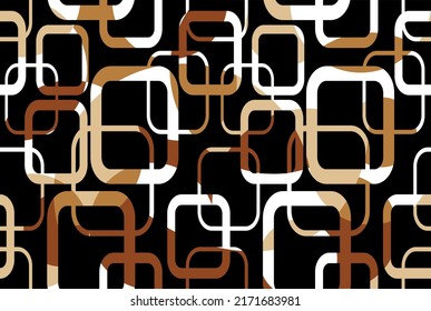 Seamless  abstract geometric pattern. Vector Illustration.