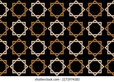 Seamless abstract geometric pattern. Vector Illustration.