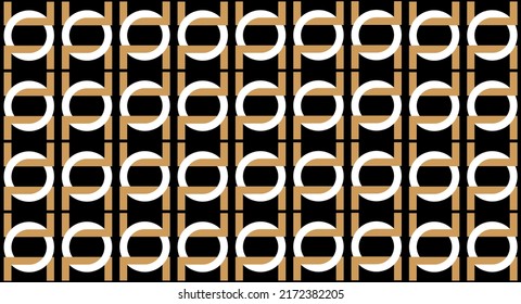 Seamless abstract geometric pattern. Vector Illustration.