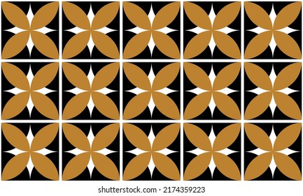 Seamless abstract geometric pattern. Vector Illustration.