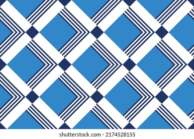 Seamless abstract geometric pattern. Vector Illustration.