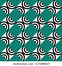 Seamless abstract geometric pattern. Vector Illustration.