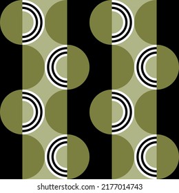 Seamless abstract geometric pattern. Vector Illustration.
