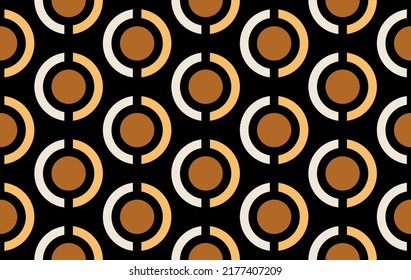 Seamless abstract geometric pattern. Vector Illustration.