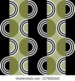 Seamless abstract geometric pattern. Vector Illustration.