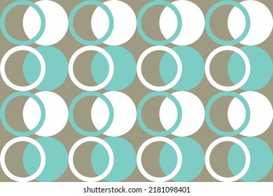 Seamless abstract geometric pattern. Vector Illustration.