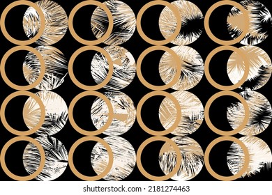  Seamless abstract geometric pattern. Vector Illustration.