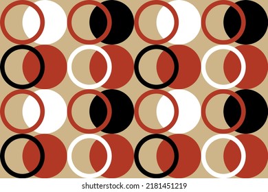  Seamless abstract geometric pattern. Vector Illustration.