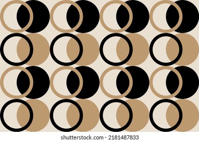  Seamless abstract geometric pattern. Vector Illustration.
