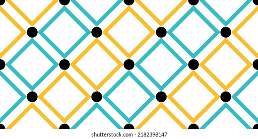 Seamless abstract geometric  pattern. Vector Illustration.