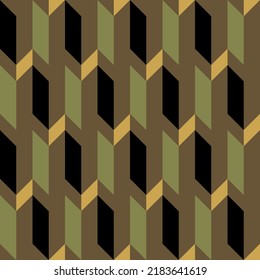 Seamless abstract geometric  pattern. Vector Illustration.