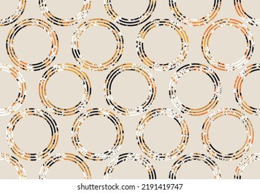 Seamless  abstract geometric pattern. Vector Illustration.