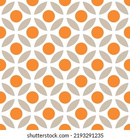 Seamless abstract geometric pattern. Vector Illustration.